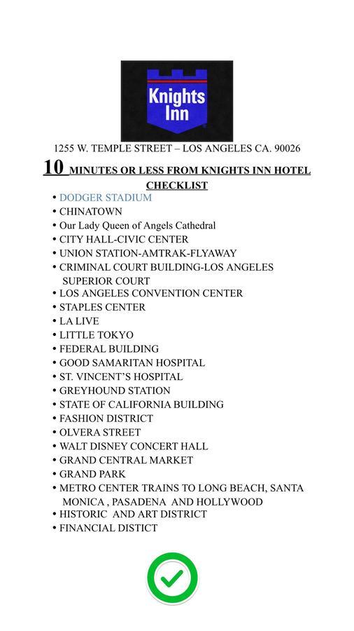 Knights Central / Convention Center Area Los Angeles